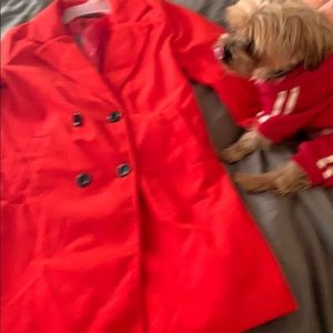Red coat